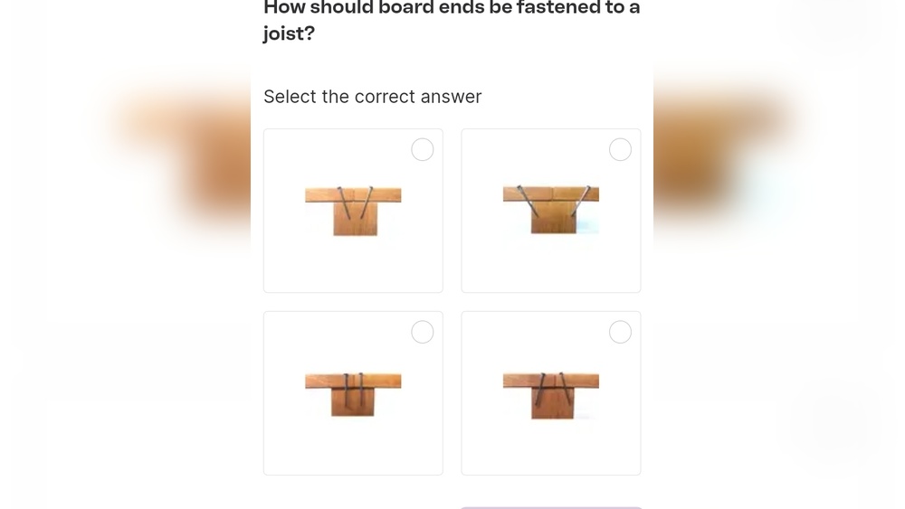 How Should Board Ends Be Fastened to a Joist
