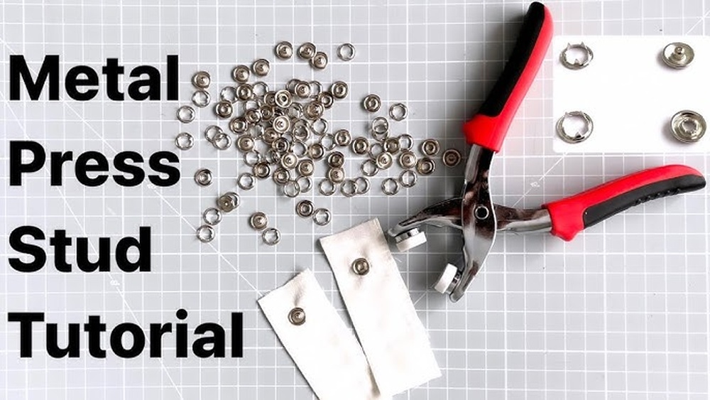 How to Attach Snap Fasteners With Pliers