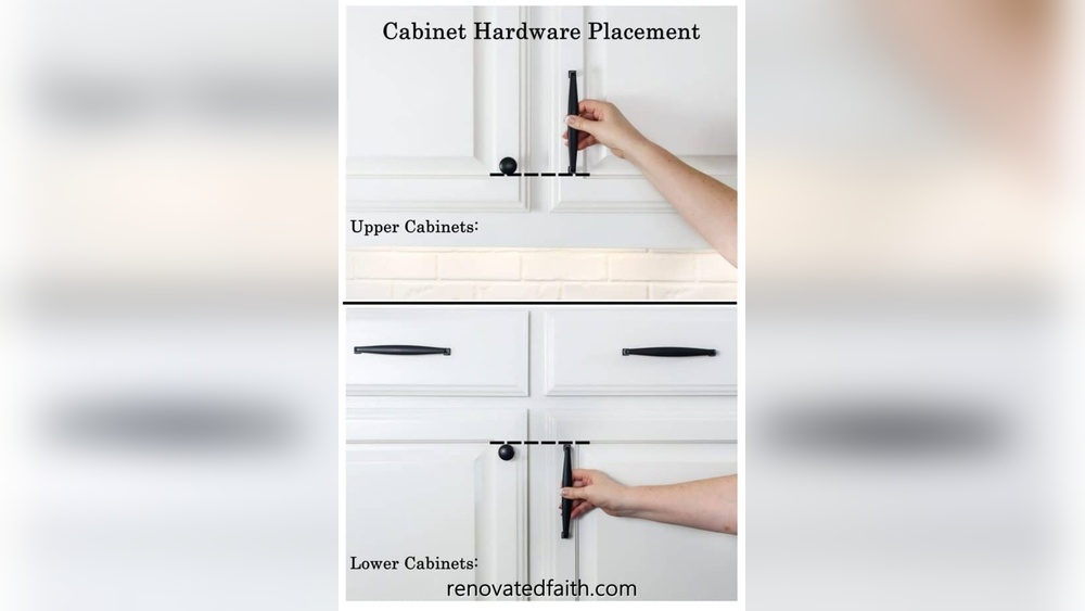 How to Put on Kitchen Cabinet Hardware