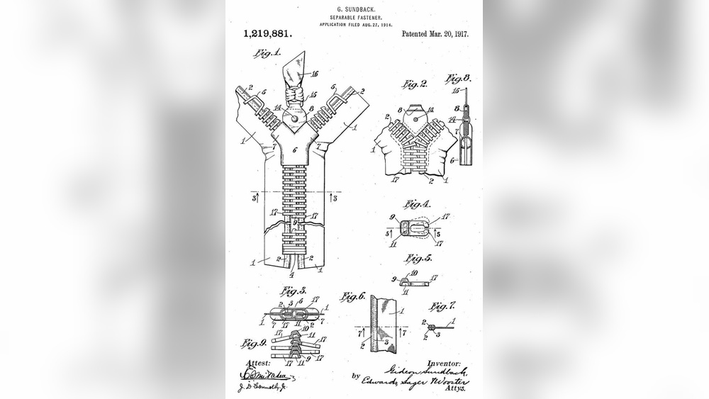 Who Invented the Zip Fastener