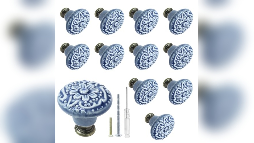 Best Hardware for Blue Cabinets