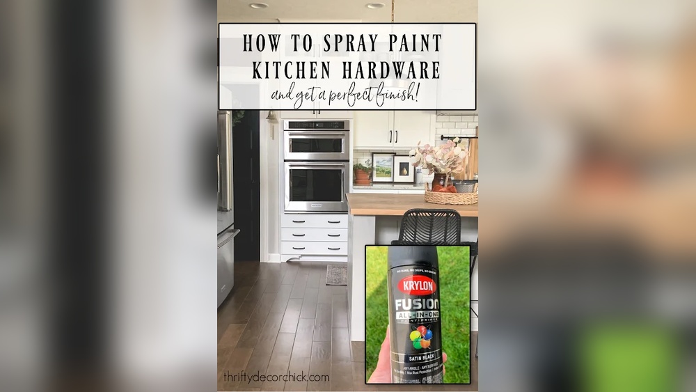 Can I Spray Paint Kitchen Cabinet Hardware