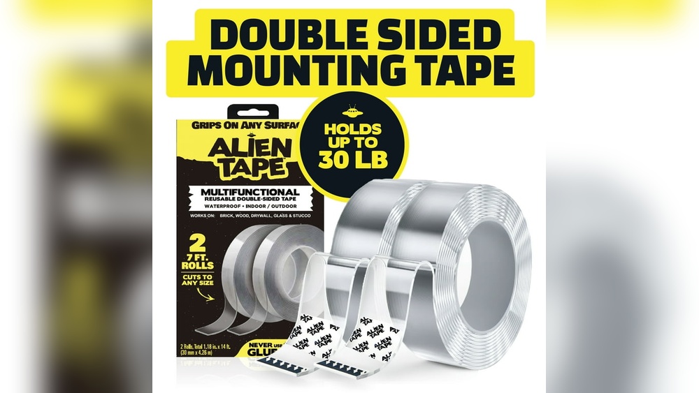 Does Gorilla Double Sided Mounting Tape Work on Stucco