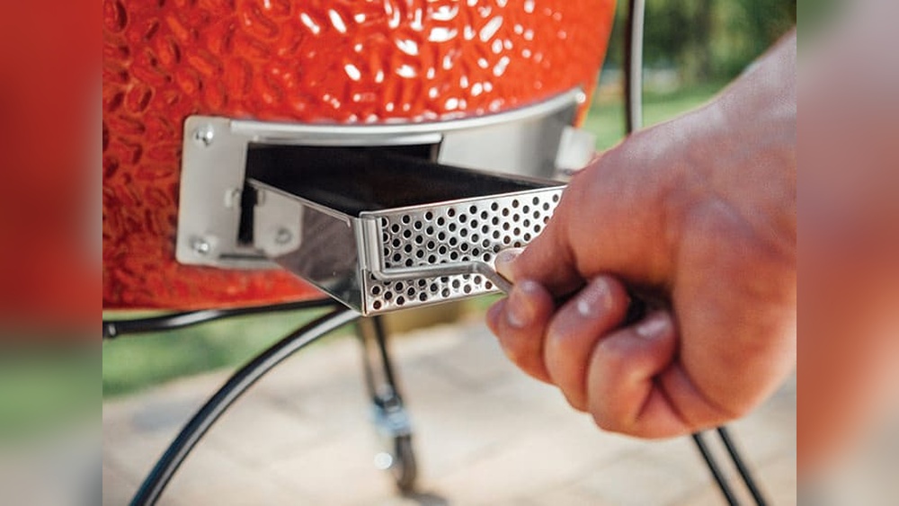 Does Kamado Joe Junior Have Slide Out Ash Drawer
