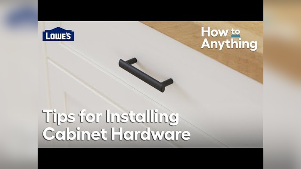 Does Lowes Install Cabinet Hardware