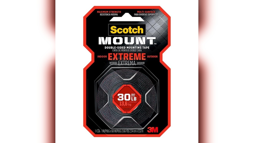 Does Scotch Extreme Mounting Tape Withstand Heat