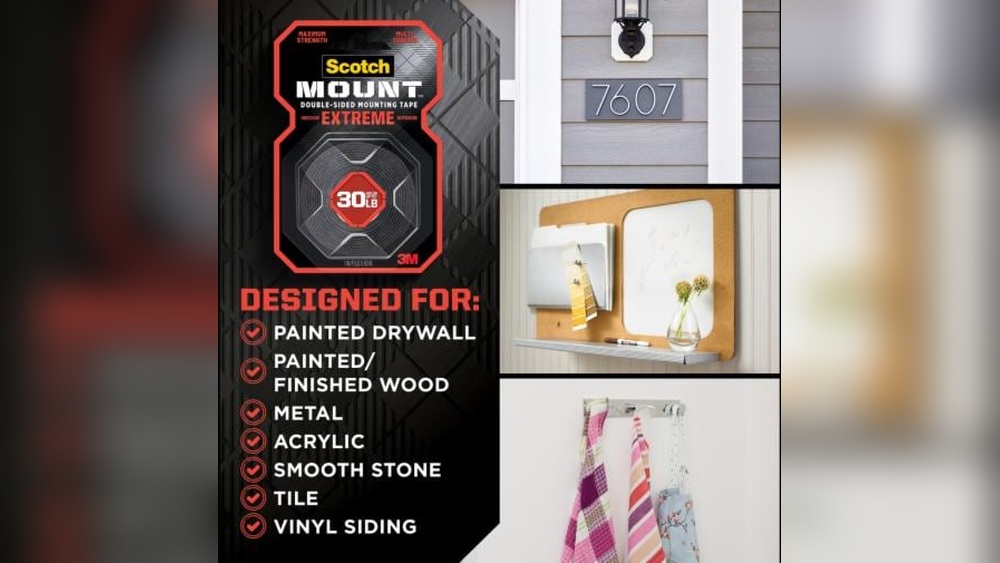 Does Scotch Outdoor Mounting Tape Work on Brick