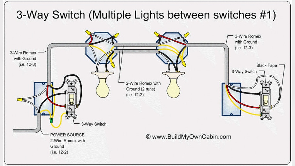 How Do I Connect Two Lights to Two Switches