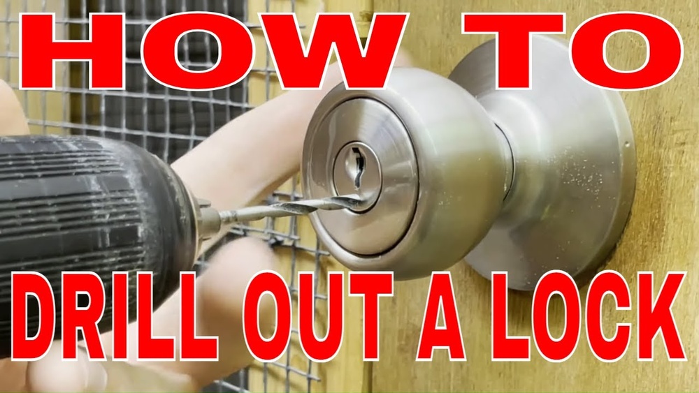 How Do You Drill Out a Keyed Deadbolt Lock