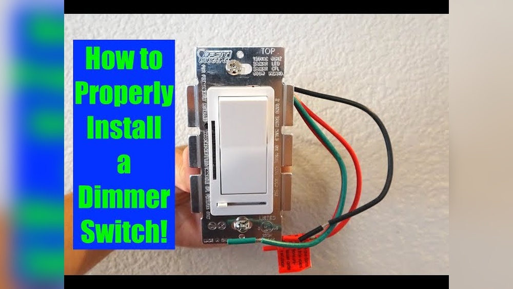 How Do You Install Dimmer Light Switch