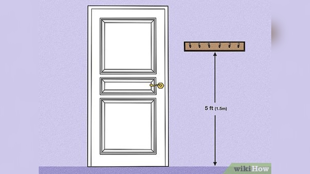 How High to Hang Wall Hooks