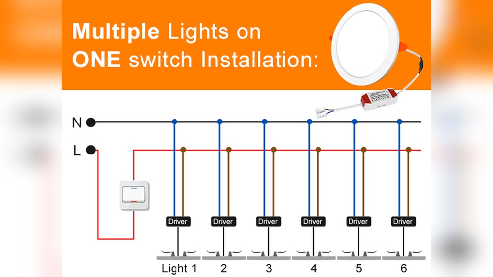 How Many Pot Lights on One Switch