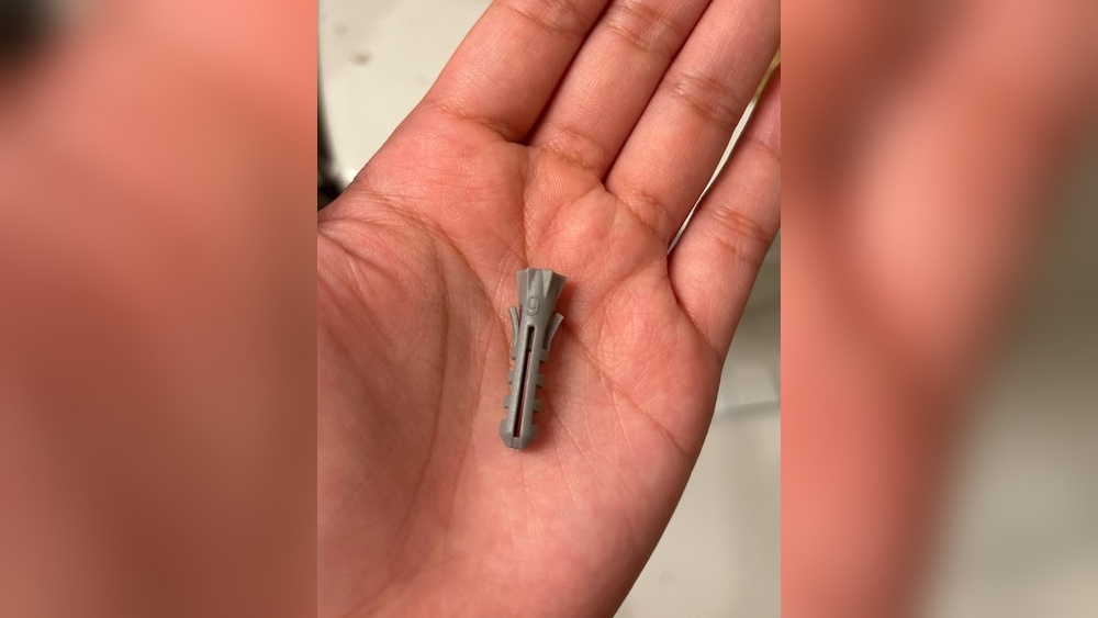 How Remove Screw from Anchor Pushed Through Wall