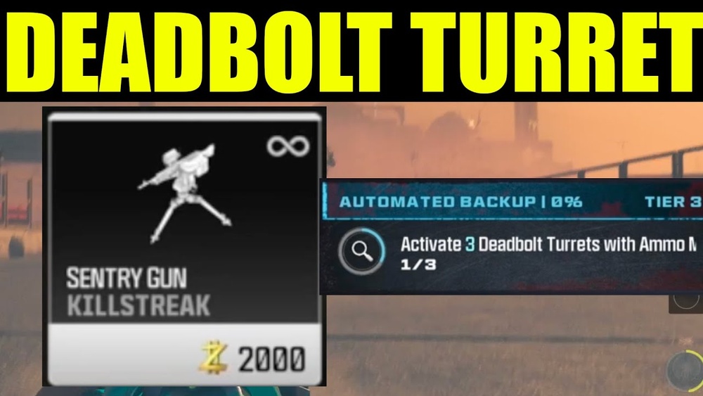 How to Activate Deadbolt Turrets Mw3 Zombies