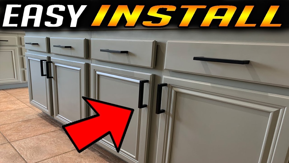 How to Add Kitchen Cabinet Hardware