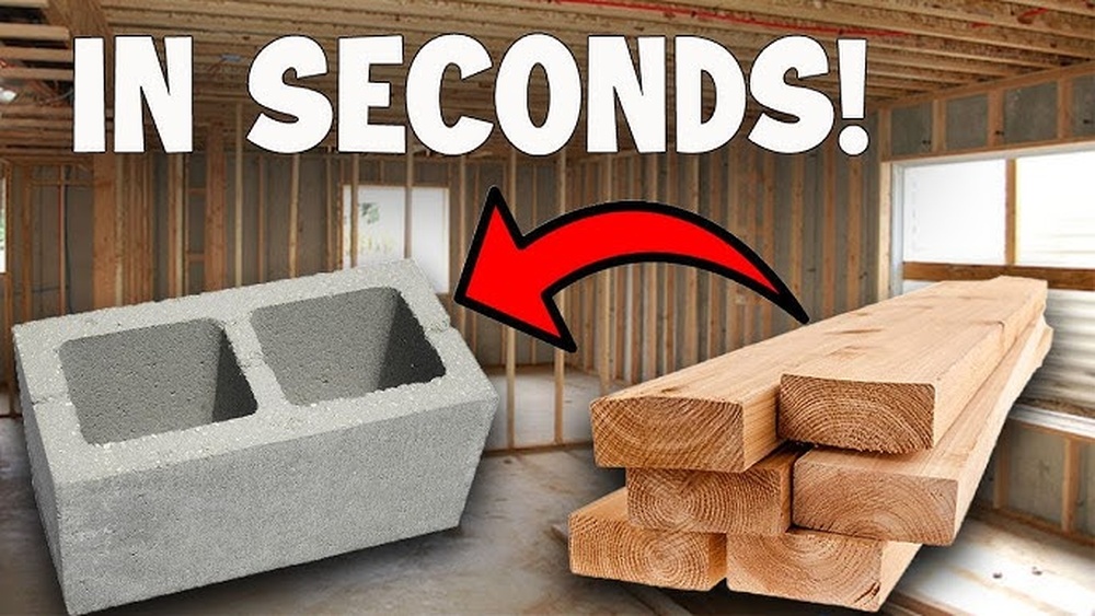 How to Anchor 2X4 to Cinder Block Wall
