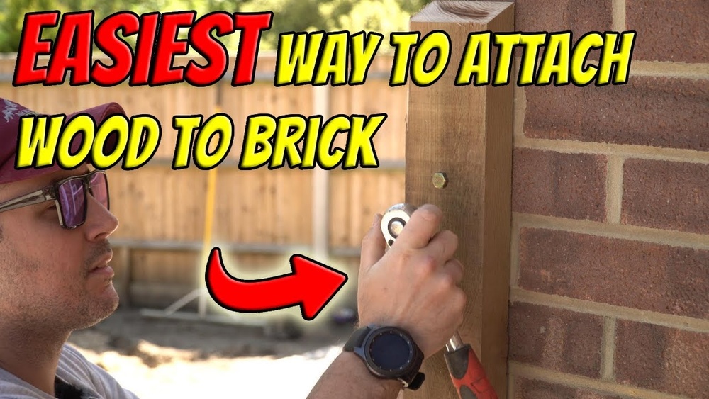 How to Anchor a 2X4 to Brick Wall