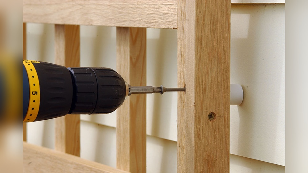 How to Anchor a Trellis to a Wall