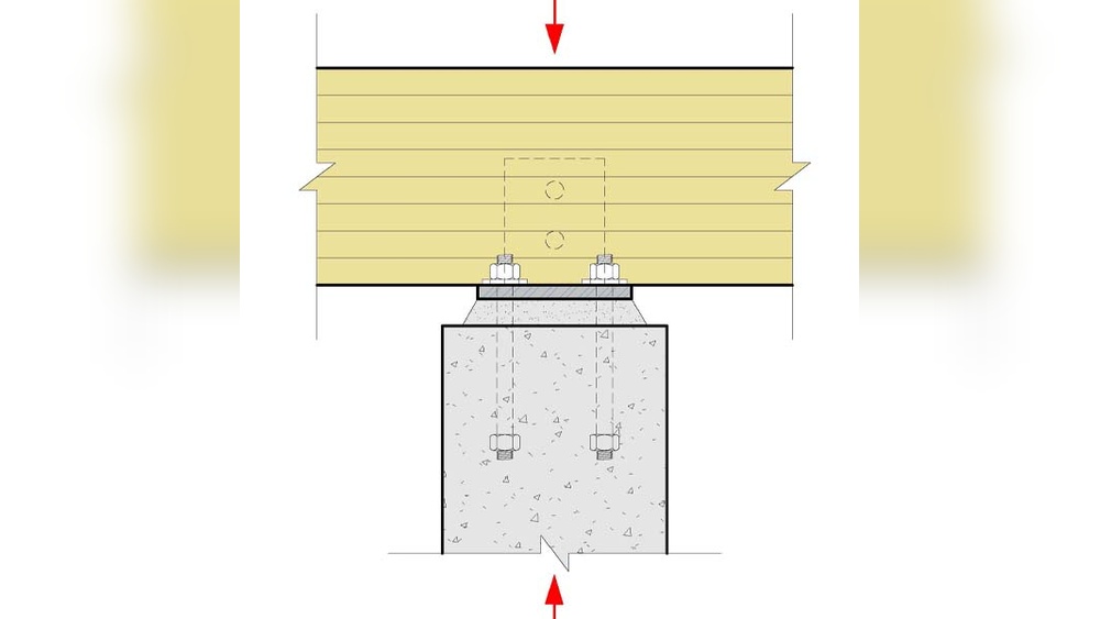 How to Anchor a Wood Beam to a Concrete Wall