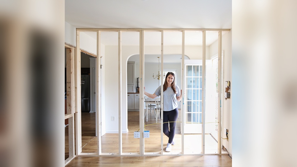 How to Anchor Interior Wooden Free Standing House Wall
