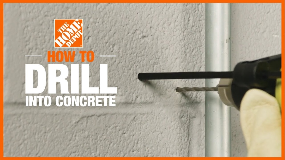 How to Anchor into Concrete Wall