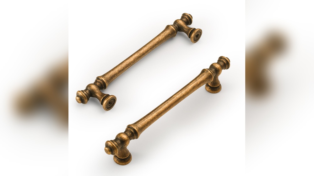 How to Antique Cabinet Hardware