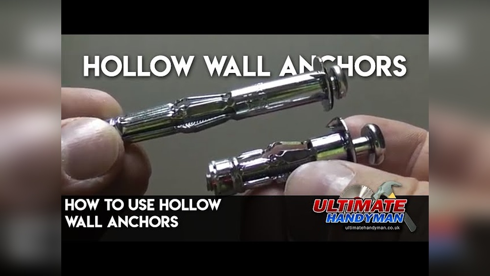 How to Attach Using Hollow Wall Anchors