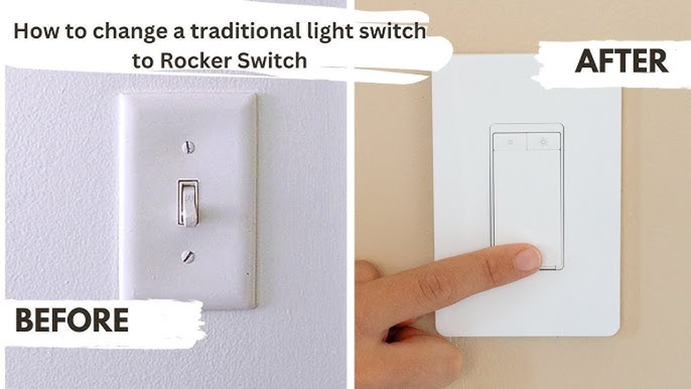 How to Change Light Switch from Toggle to Rocker