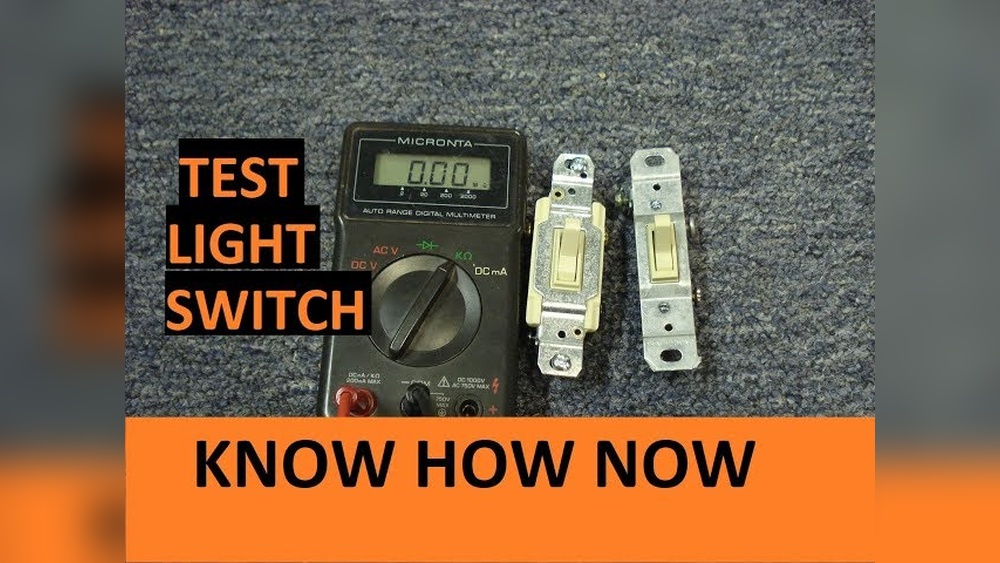 How to Check a Light Switch With a Digital Multimeter