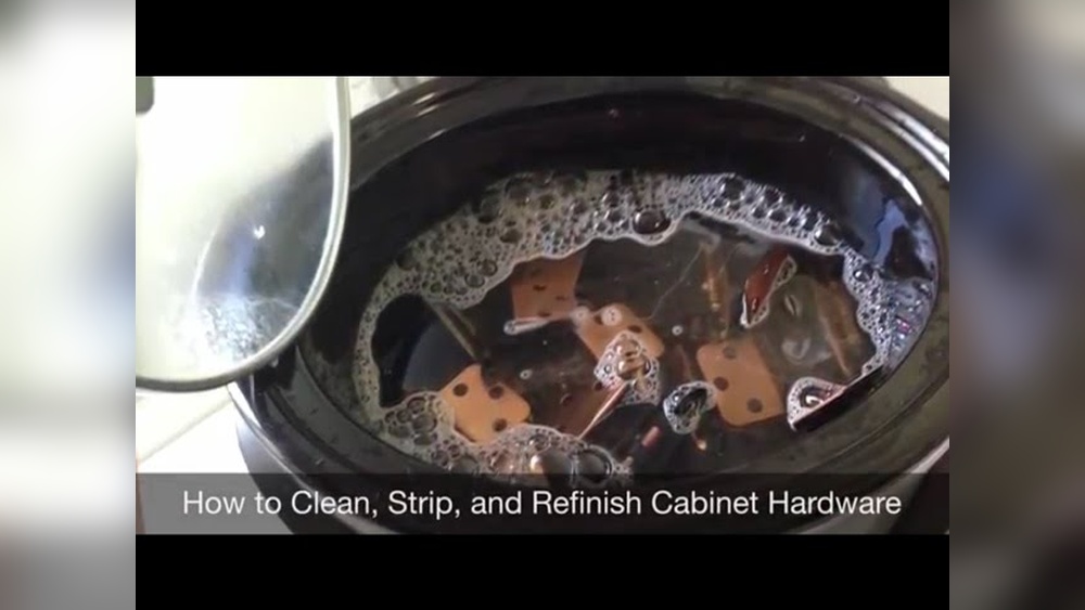 How to Clean Cabinet Door Hardware
