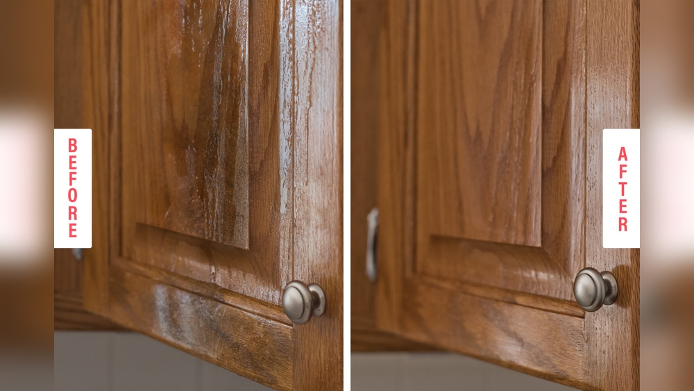 How to Clean Grease Build Up on Kitchen Cabinet Hardware