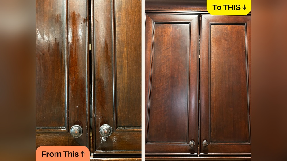 How to Clean Grease off Kitchen Cabinet Hardware Without Scrubbing