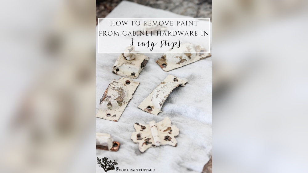 How to Clean Paint off Cabinet Hardware