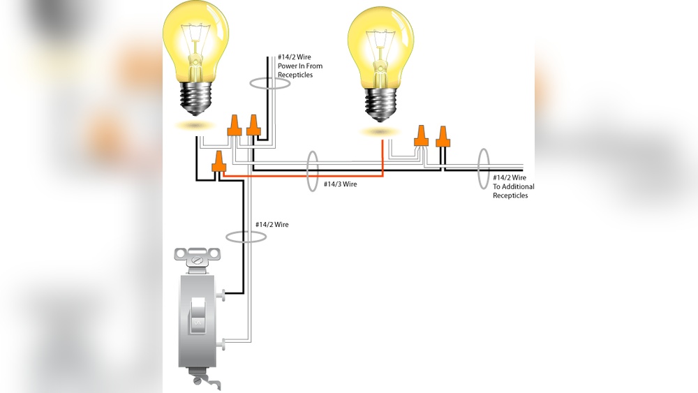 How to Connect 2 Lights on One Switch