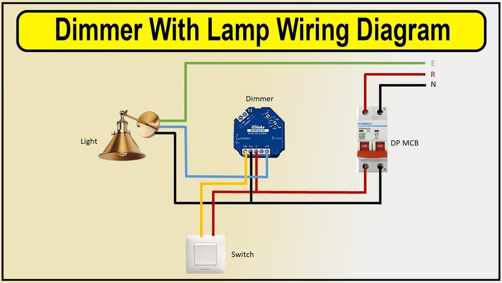 How to Connect Dimmer Light Switch