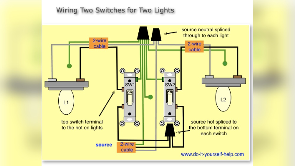 How to Connect Two Light Switches Together