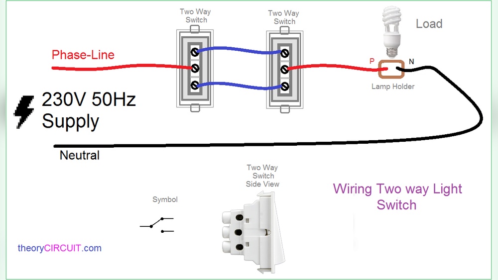 How to Connect Two Way Switch Light