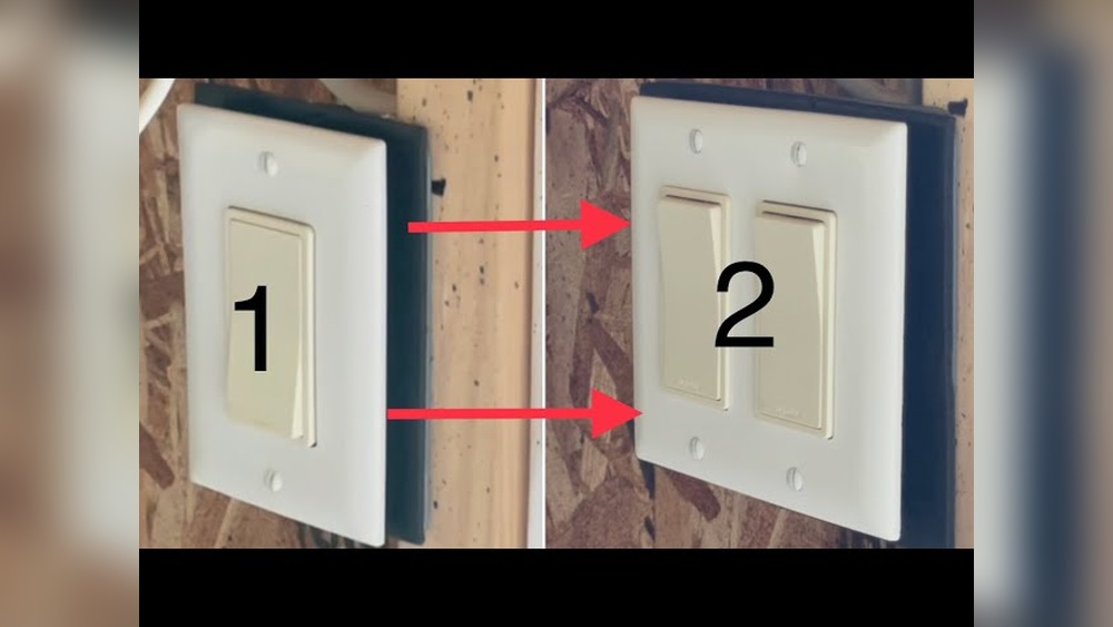 How to Convert a Single Light Switch to a Double