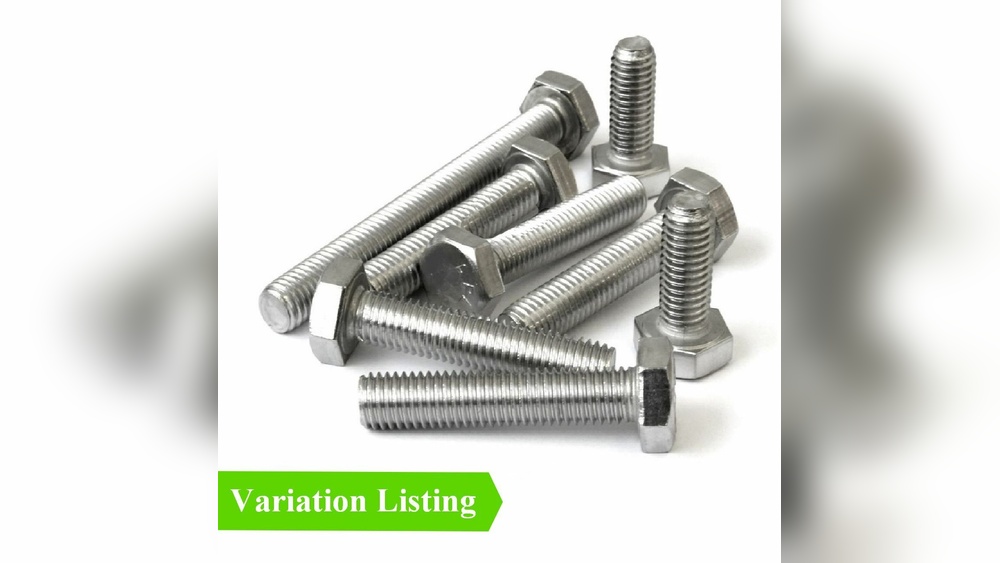 How to Create a Variation Listing for Fastener Sizes