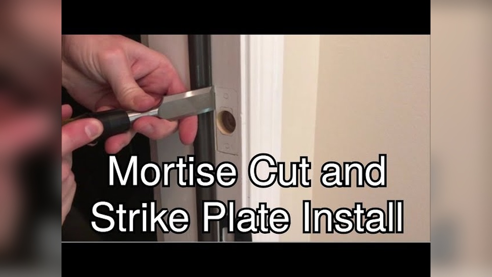 How to Cut Deadbolt Hole in Door Jamb
