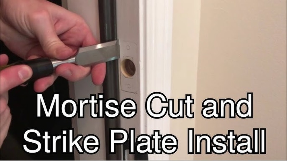 How to Cut Door Jamb for Deadbolt