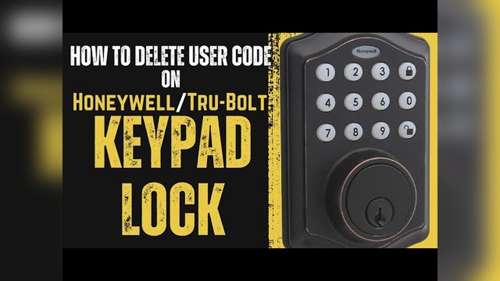 How to Delete Default Code for Honeywell Deadbolt Lock