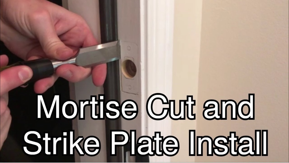 How to Drill a Strike Hole for a Deadbolt Lock