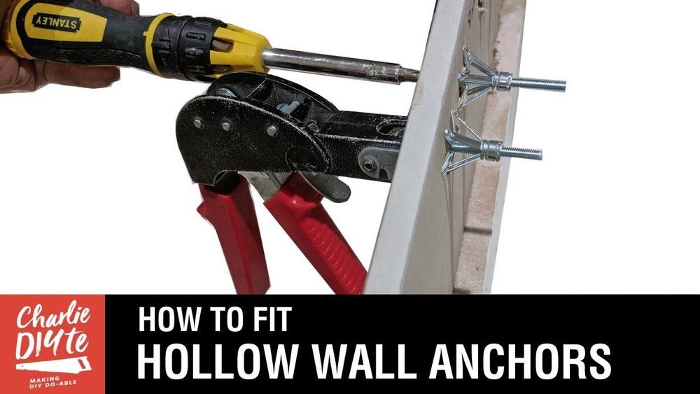 How to Drill Hollow Wall Anchors