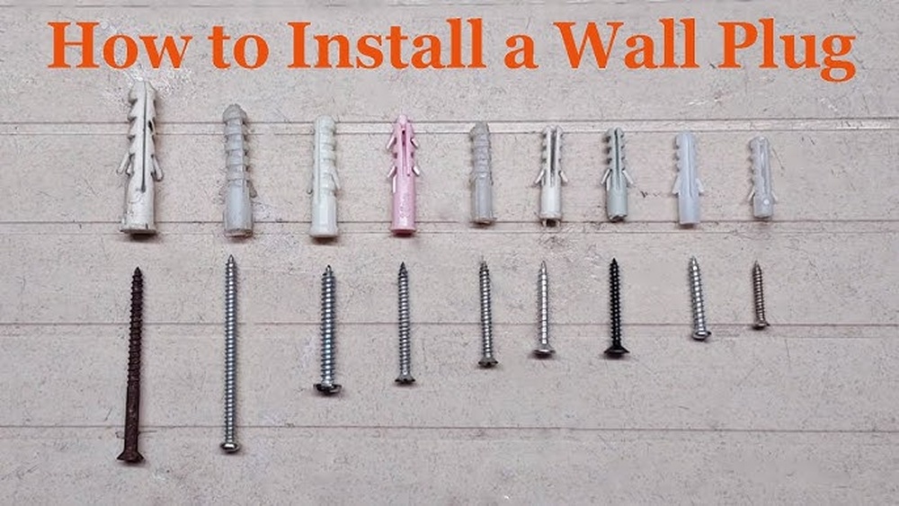 How to Drill in Wall Anchor Plug