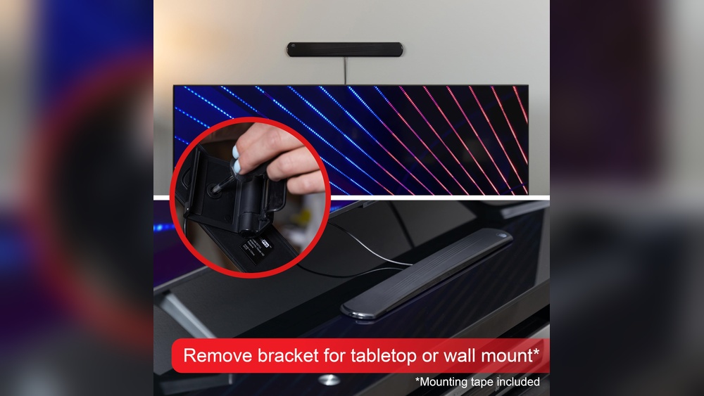 How to Easy Mount Indoor Digital Hdtv Antenna With Tape