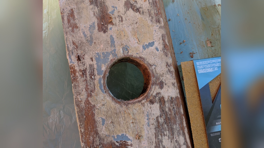 How to Fill a Deadbolt Hole in a Door