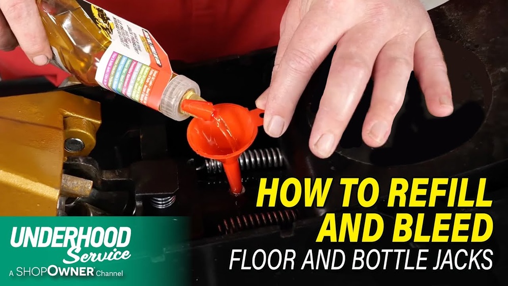 How to Fill a Larin Floor Jack