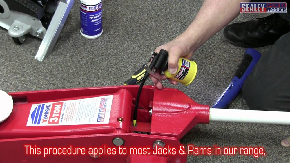 How to Fill Floor Jack