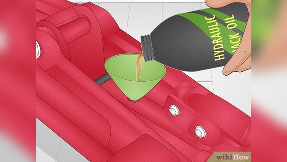 How to Fill Hydralic Floor Jack